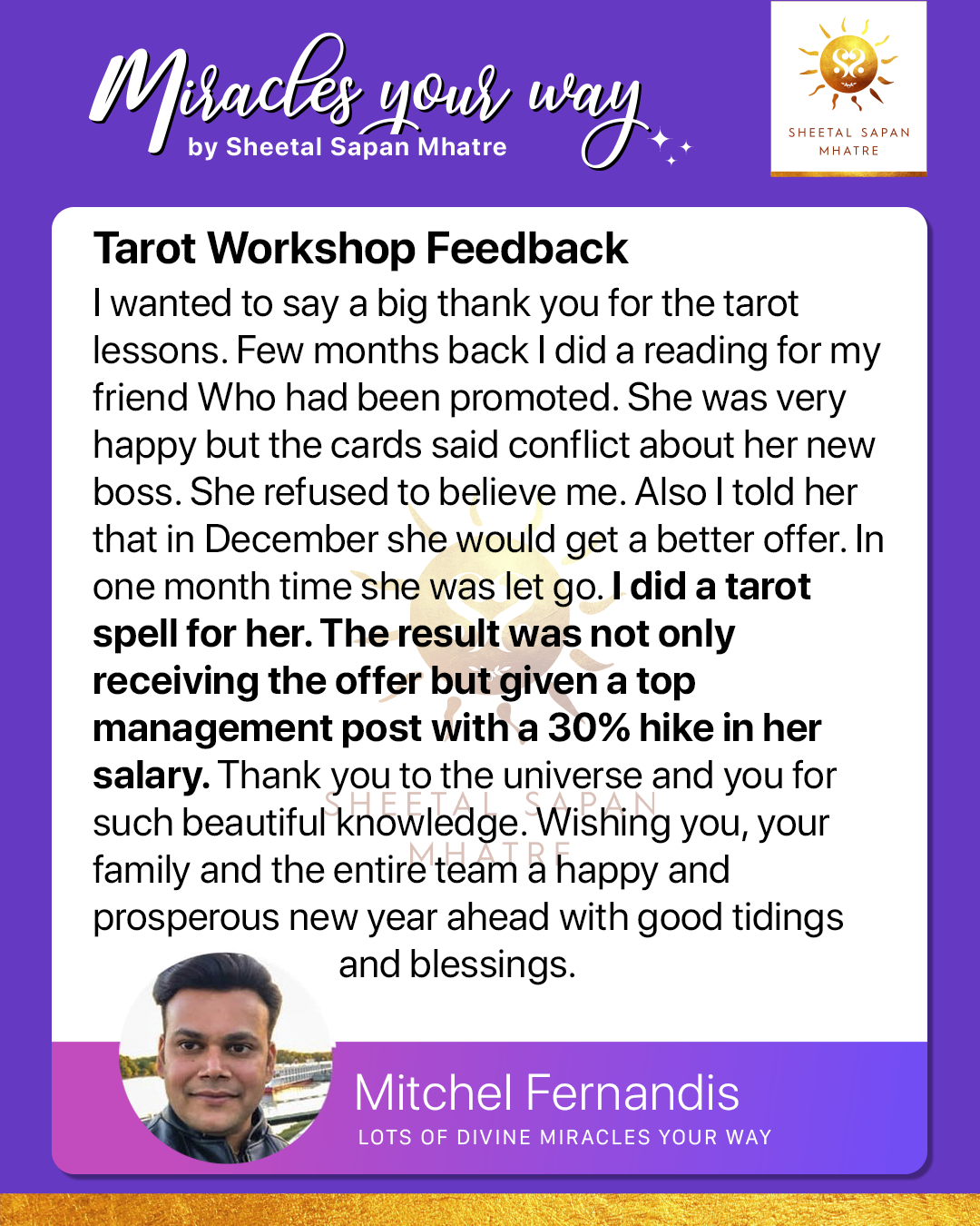 Copy of Mitchel Fernandis Tarot