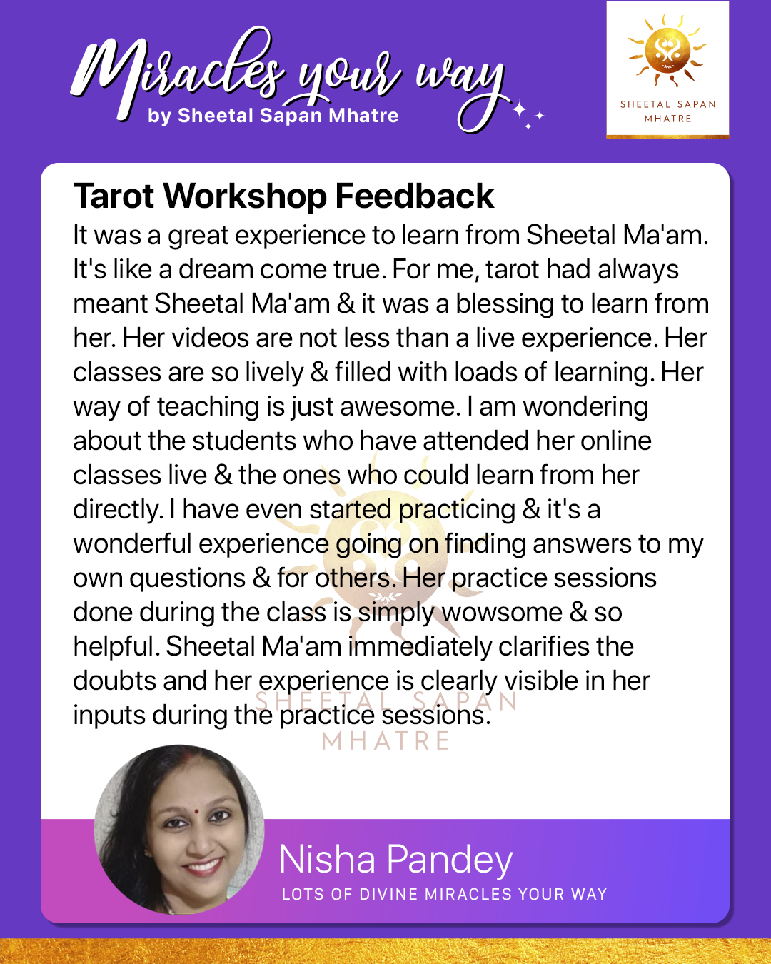 Copy of Nisha Pandey Tarot