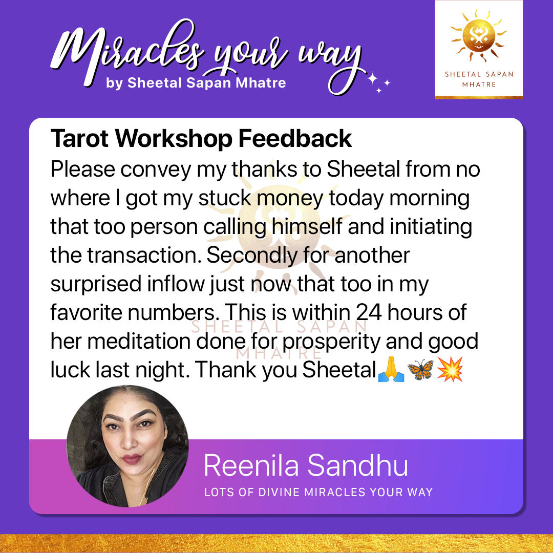 Copy of Reenila Tarot Feedback