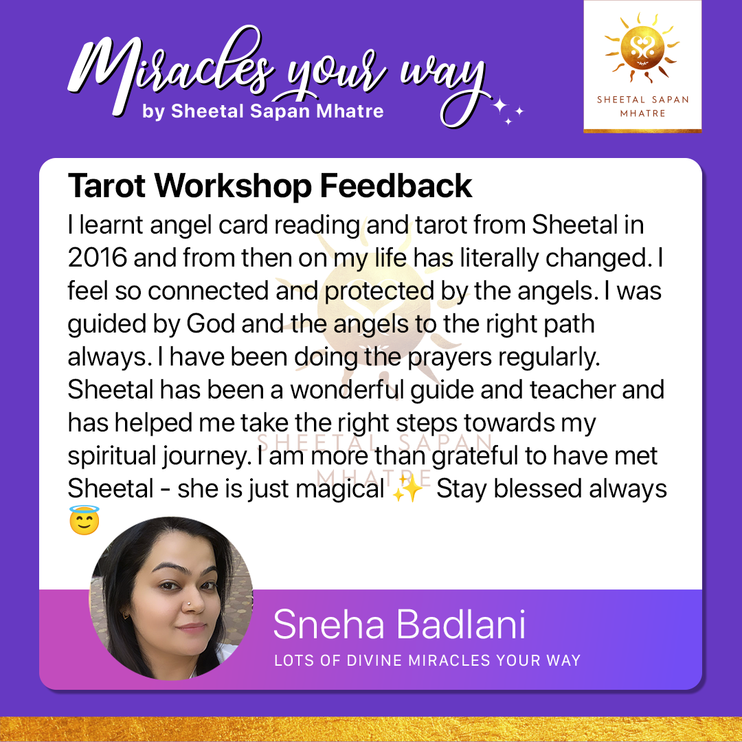 Copy of Sneha Badlani tarot w